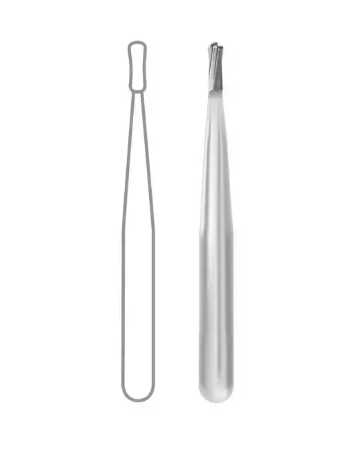 Midwest Operative Carbide Burs, FG, Pear, 0.8 mm, #330, 100/Pk