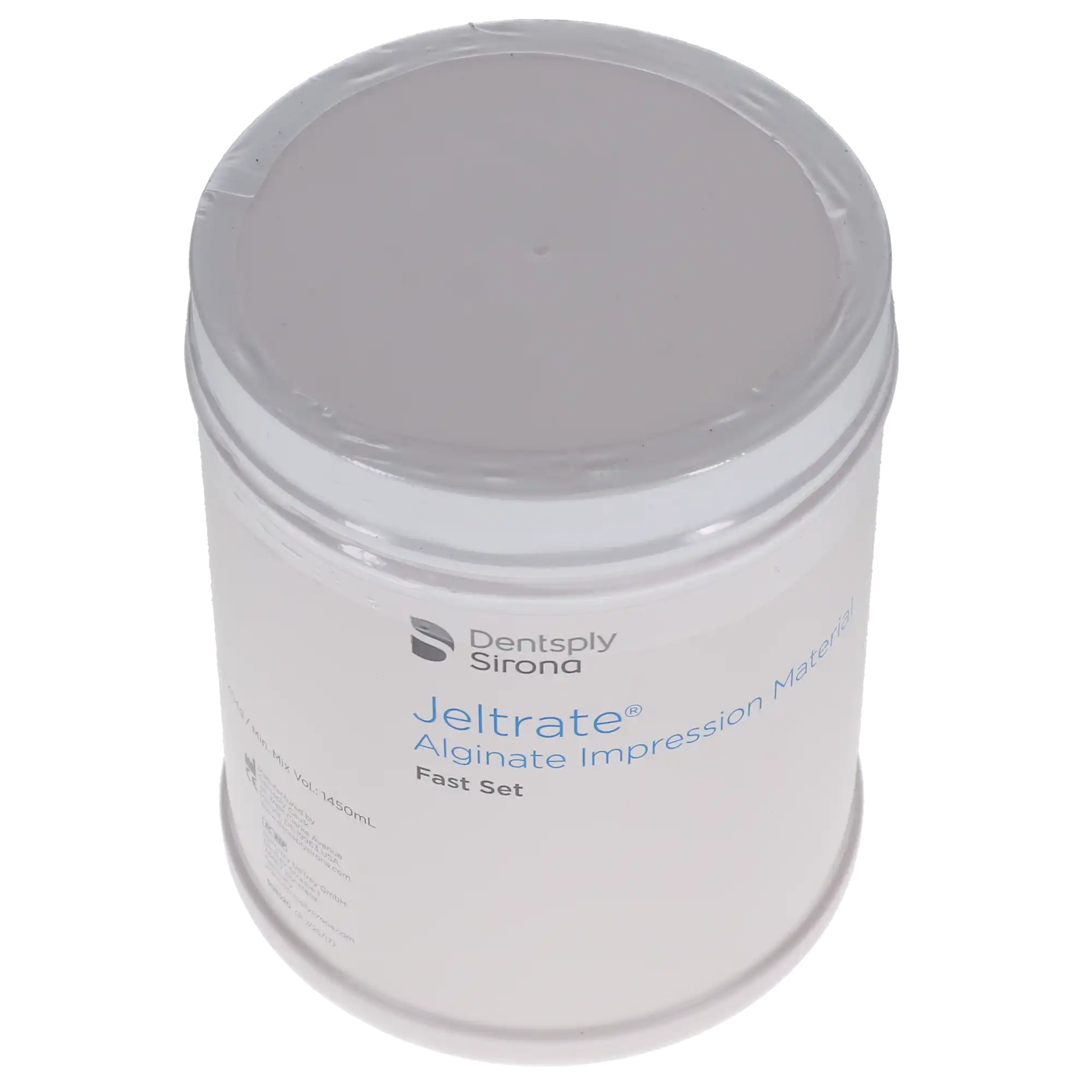 Jeltrate Alginate Impression Material, Fast Set, Pink, 1 lb Can, 1/Pk, #608522