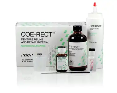 Coe-Rect Rigid Denture Liner Professional Pack, 1/Pk, 343001