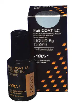 GC Fuji Coat LC Protective Varnish, Light-Cure, Liquid Refill, 5.2 ml, Low Viscosity, 1/Pk, #000176