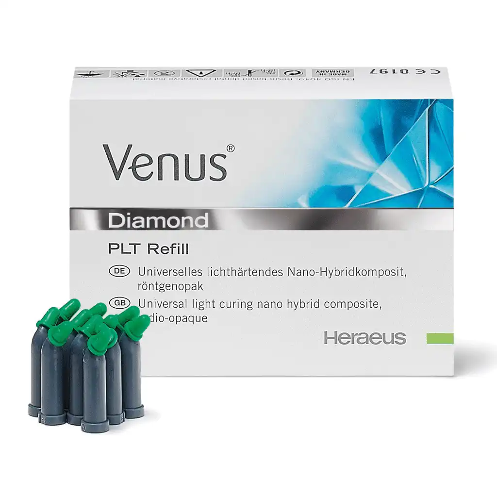 Kulzer Venus Diamond Light-Cure Nano-Hybrid Composite, Syringe Refill, 4 g, Shade B3, 1/Pk