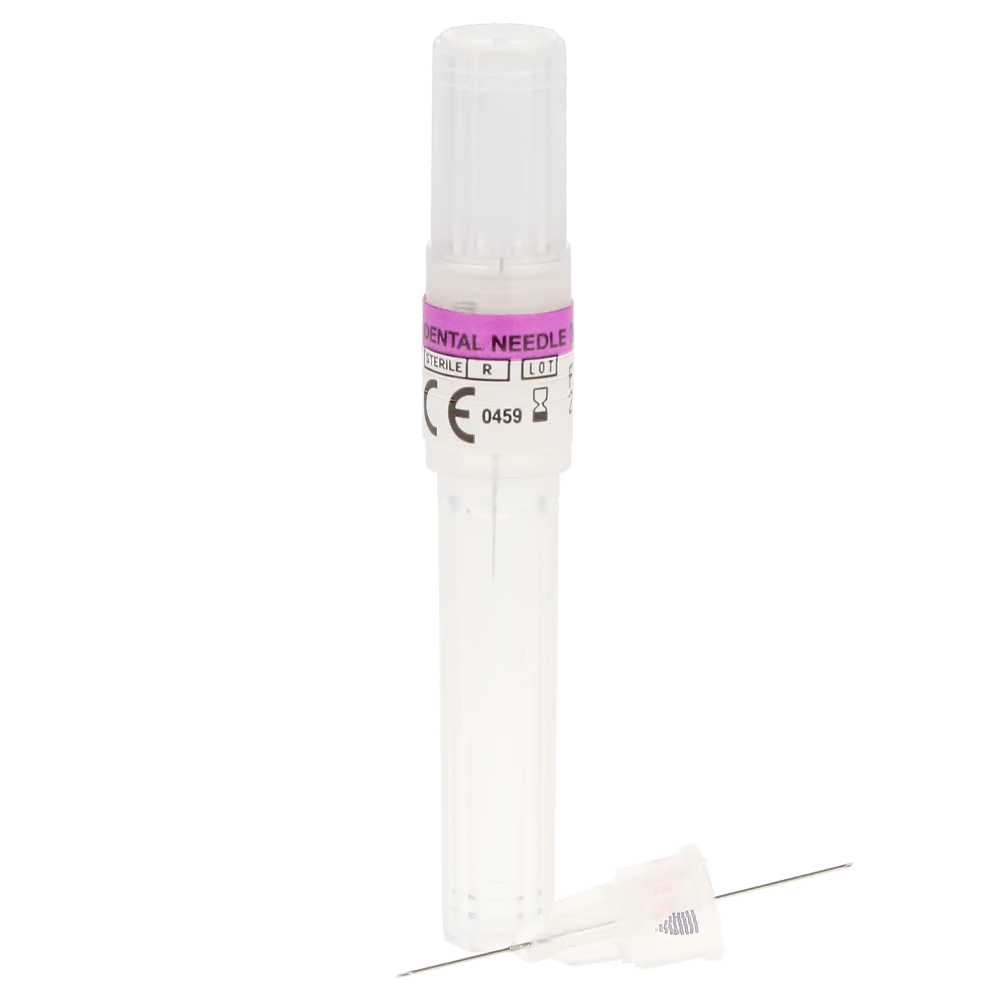 Septoject Evolution Dental Needles, 30 Gauge, Extra Short, 9 mm, Purple, Intraligamentary, 100/Box, 01N1650