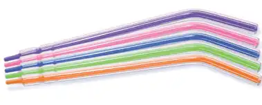 Sultan FlashTips Disposable Air/Water Syringe Tips, Assorted Colors, 1200/Pk, 23075
