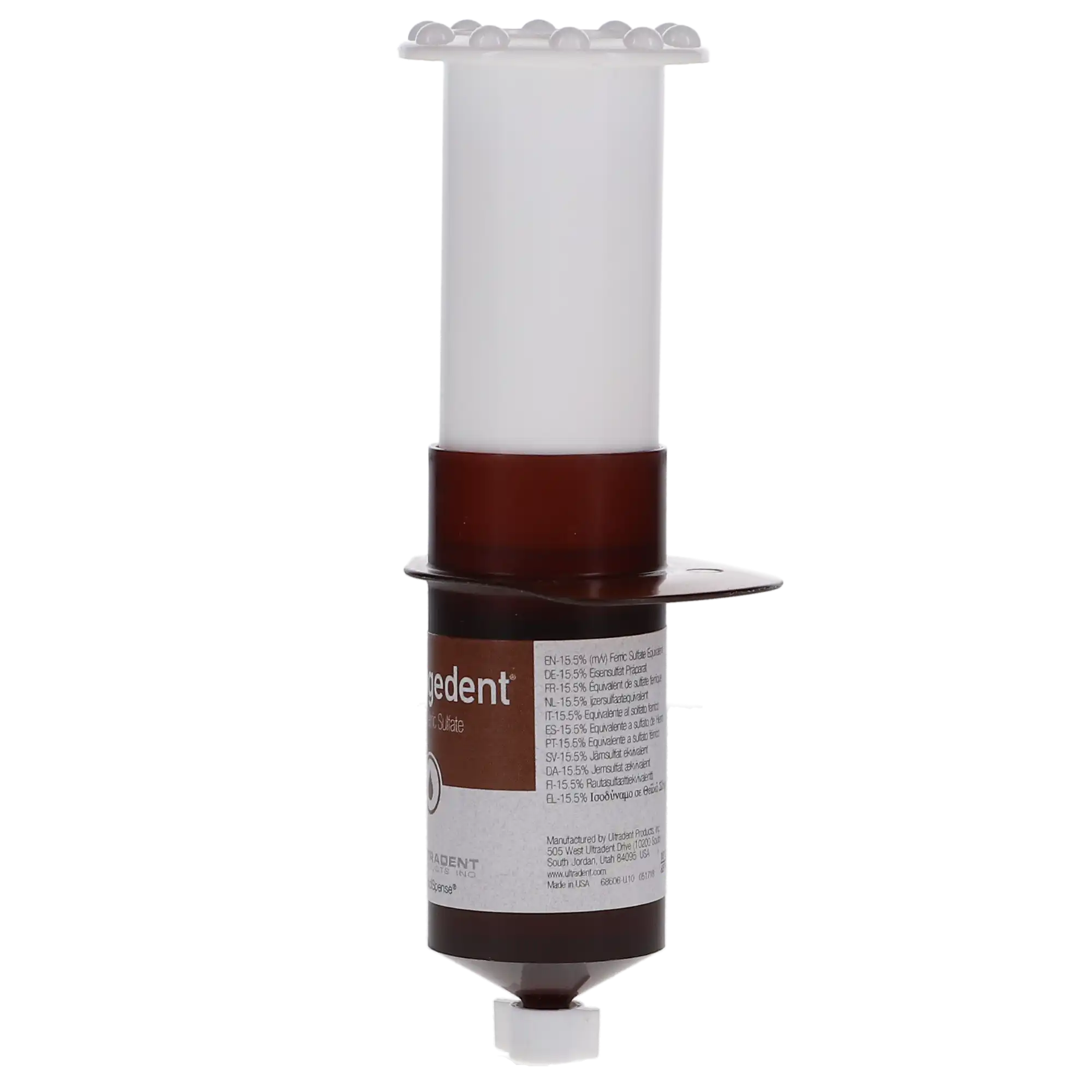 Astringedent IndiSpense™ Syringe Refill, 15.5% Ferric Sulfate Hemostatic Solution, 30 mL, 1/Pk, 686