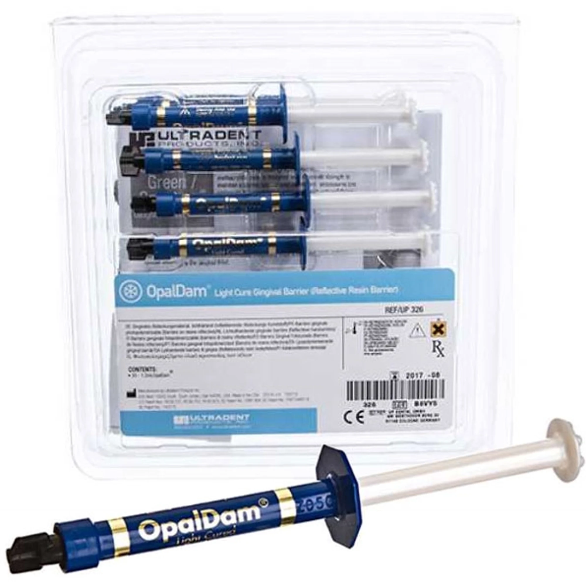 OpalDam Light-Cured Resin Barrier, Econo Refill, 1.2 ml Syringes, 20/Pk, 326