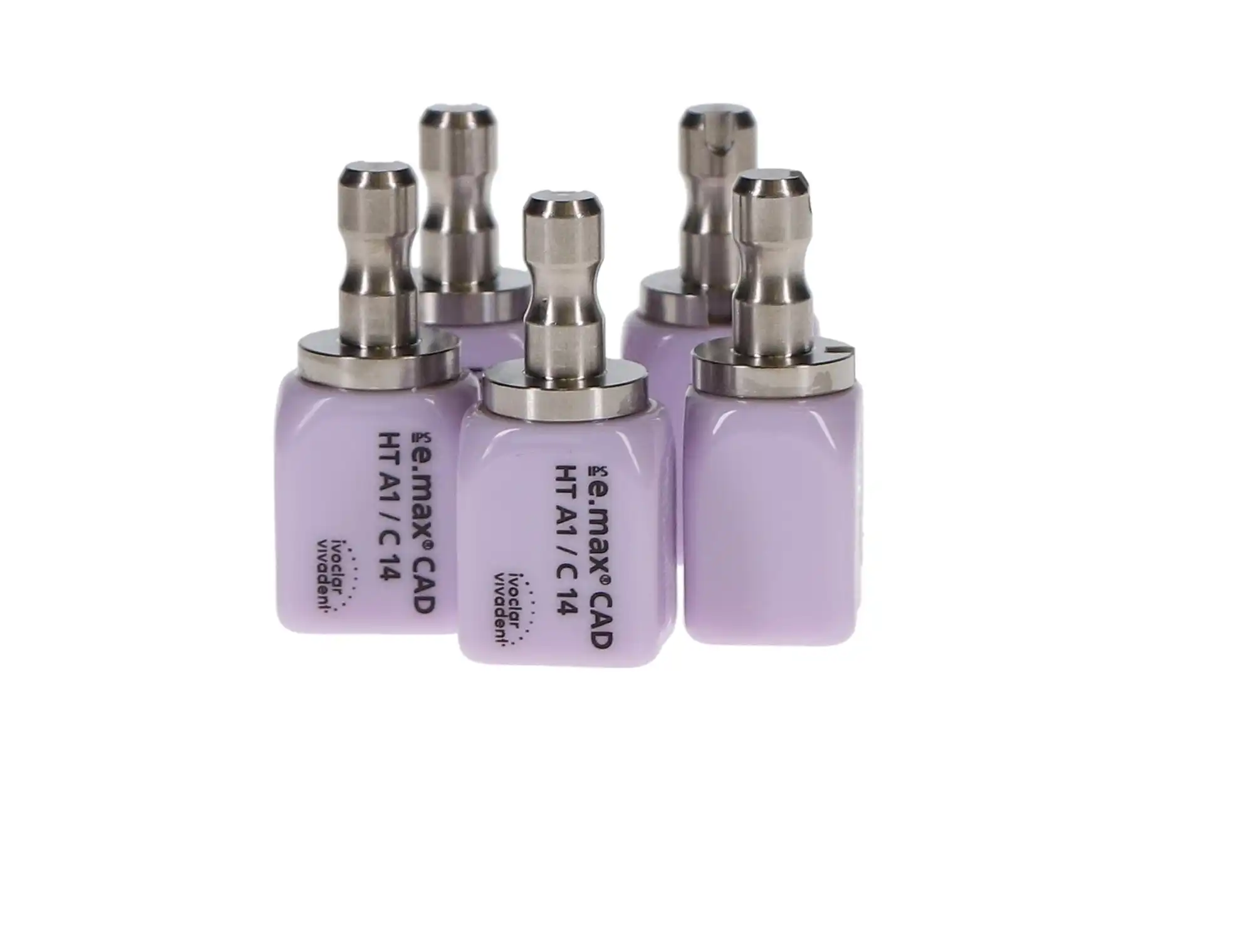 IPS e.max CAD for CEREC and inLab, High Translucency, C14, A1, 5/Pk, 626407