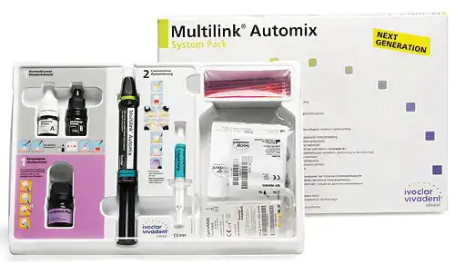 Multilink Automix Easy System Pack, Yellow, 1/Pk, 627473