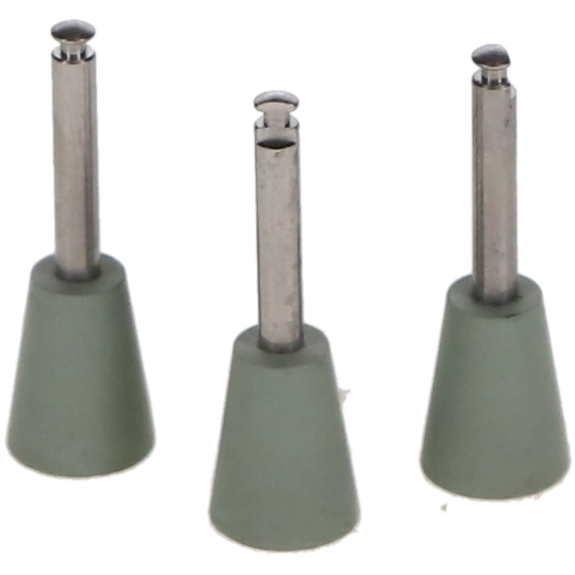 Politip-P Silicon Dioxide Polishers, RA, Cup D, Refill, Small, Green, 6/Pk, 533587