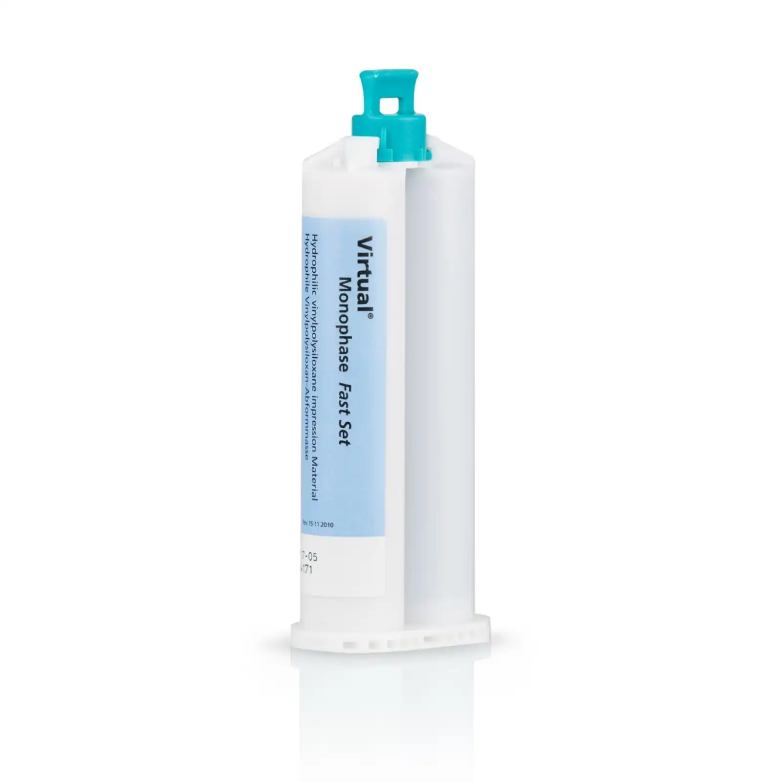 Virtual Impression Material, Monophase, Regular Set, 50 ml, 2/Pk, 562831