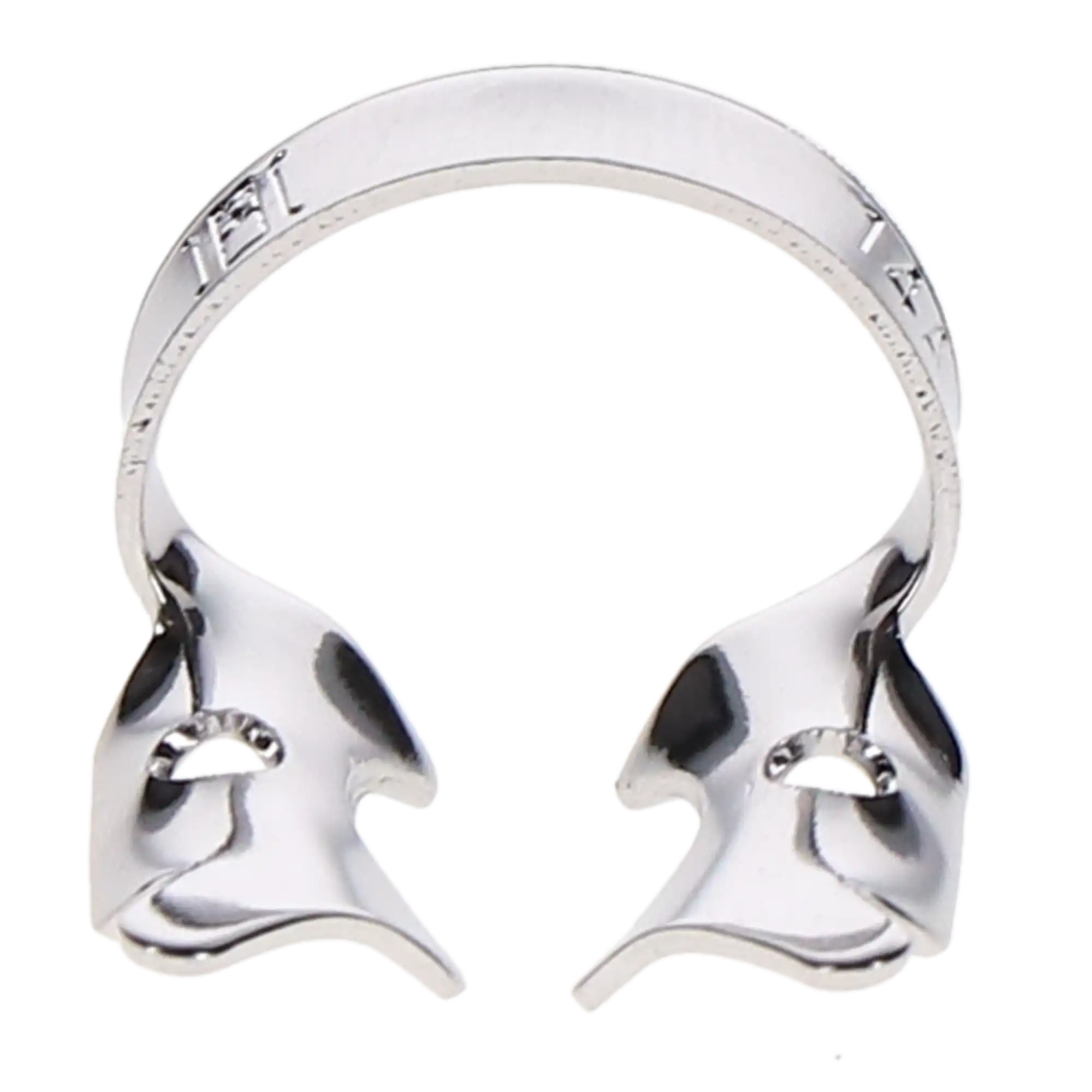 Hygenic Rubber Dam Clamp #14A, Winged, Gloss Finish, Downward Sloped Jaws, H02757