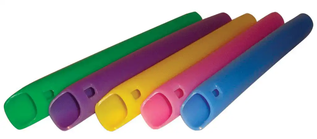 Crosstex MaxVac Plus Combo-Tip High-Volume Evacuator Tips, Vented/Non-Vented, Green, 100/Pk, ZETMVGR