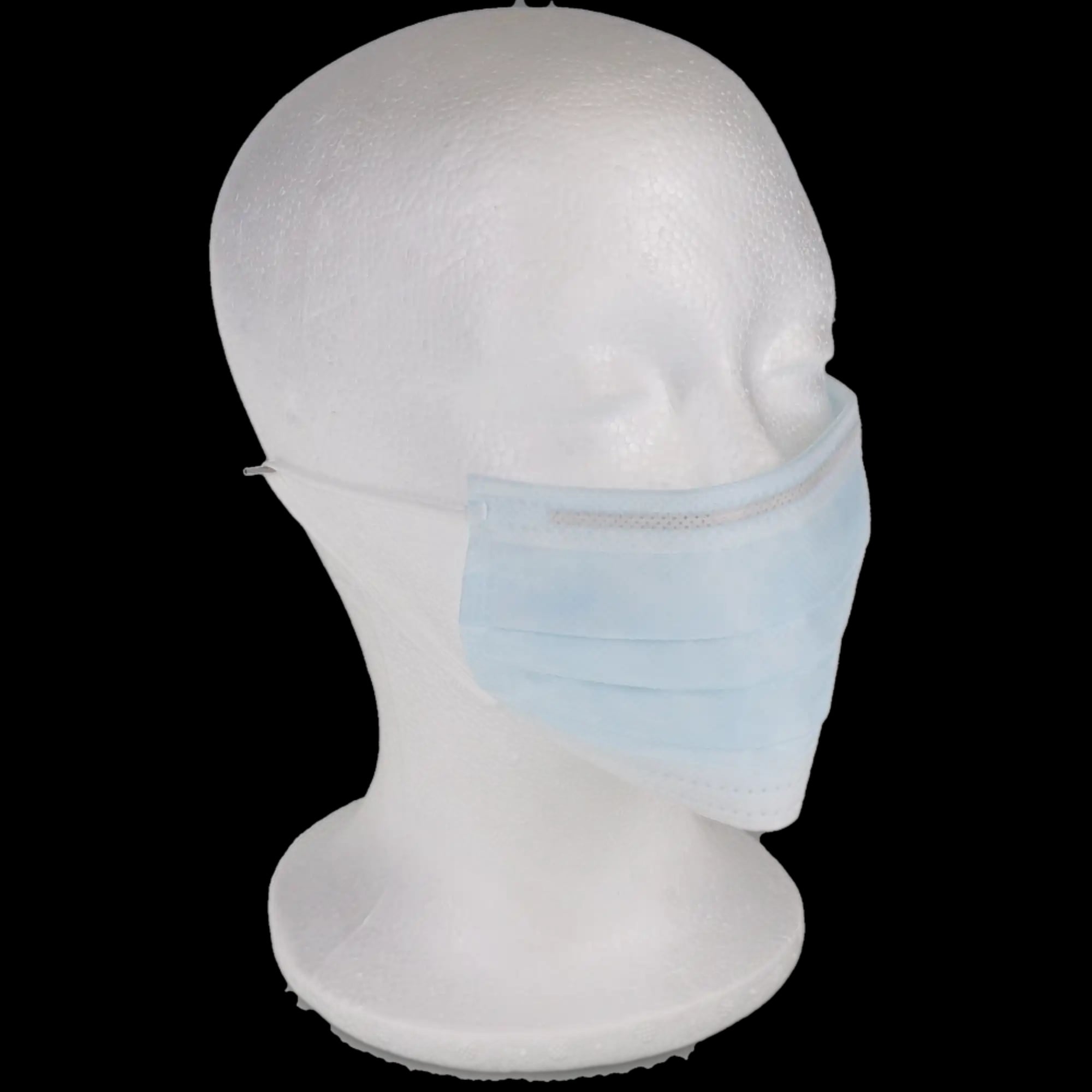 Crosstex Ultra Earloop Face Masks, ASTM Level 3, Latex Free, Blue, 40/Box, GCFCXU