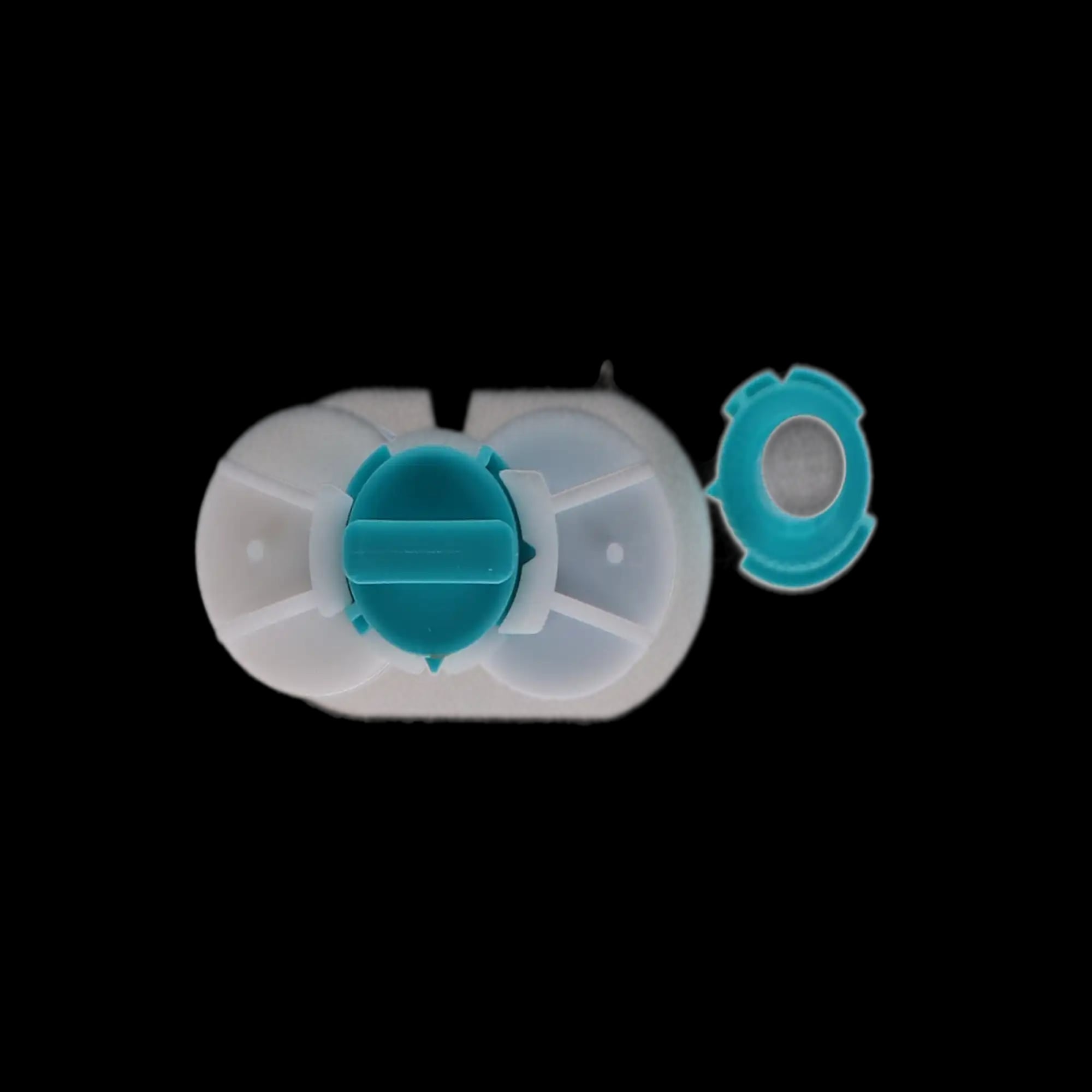Defend ClearBite Bite Registration Material, Fast Set, Unflavored, Clear, 2 x 50 mL Cartridges, BR-9200
