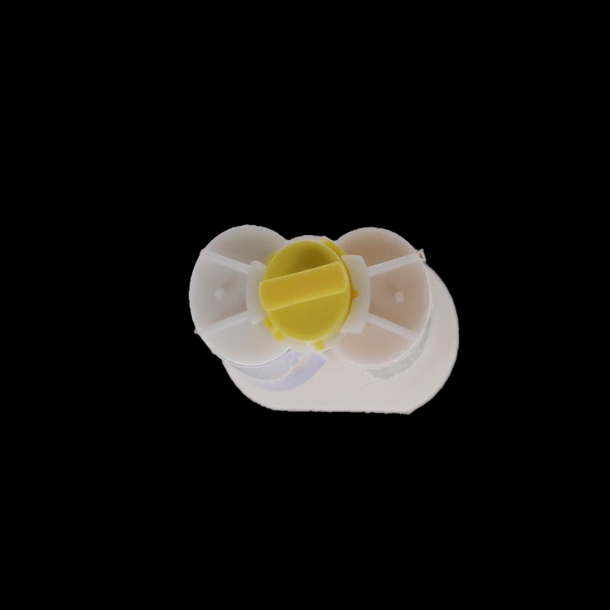 Defend VPS Impression Material, Light Body, Regular Set, 50 ml, Yellow, 4/Pk, VP9003