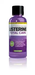 Listerine Total Care Fresh Mint Anticavity Mouthwash, 3.2 oz Bottle, 24/Case
