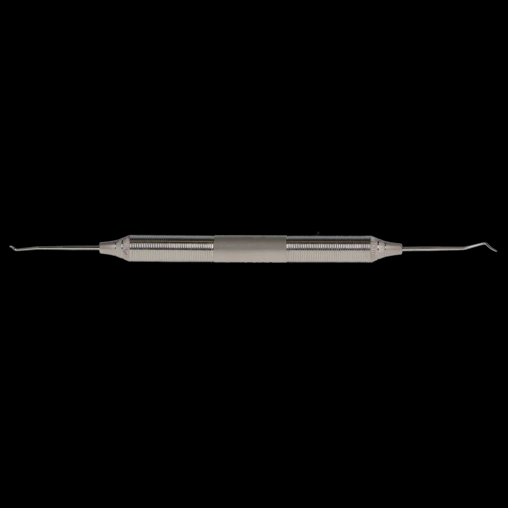 J&J Instruments Double-Ended Explorer #2, Stainless Steel, Standard Round Handle, 1/Pk, 04-820