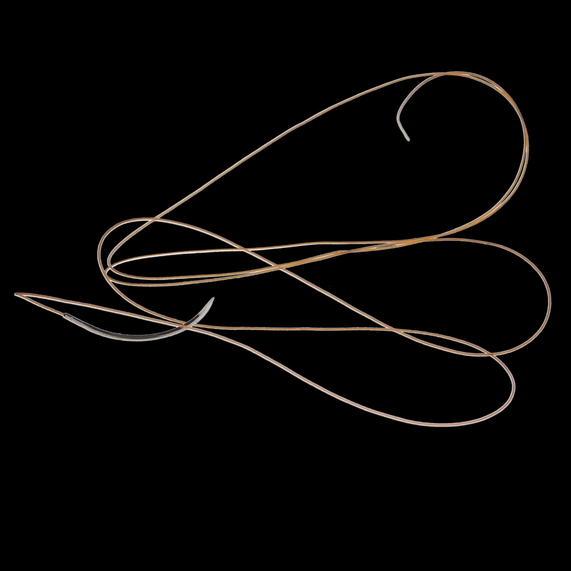 Chromic Gut Suture, C-6 Needle, 4-0, 18", 12/Pk, SU785