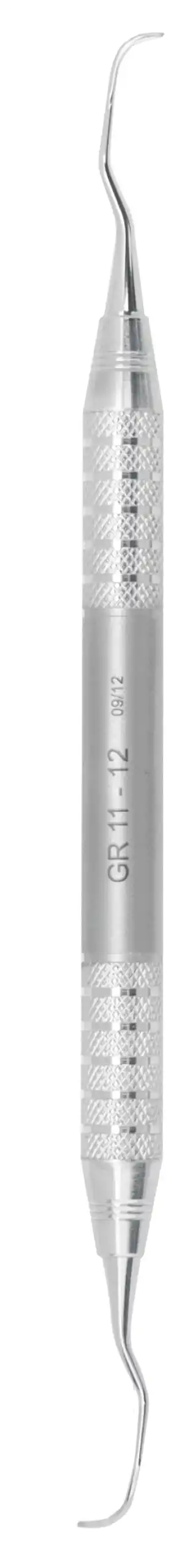A. Titan Instruments HyLite #11/12 Gracey Curette, Double-Ended, Stainless Steel, 1/Pk