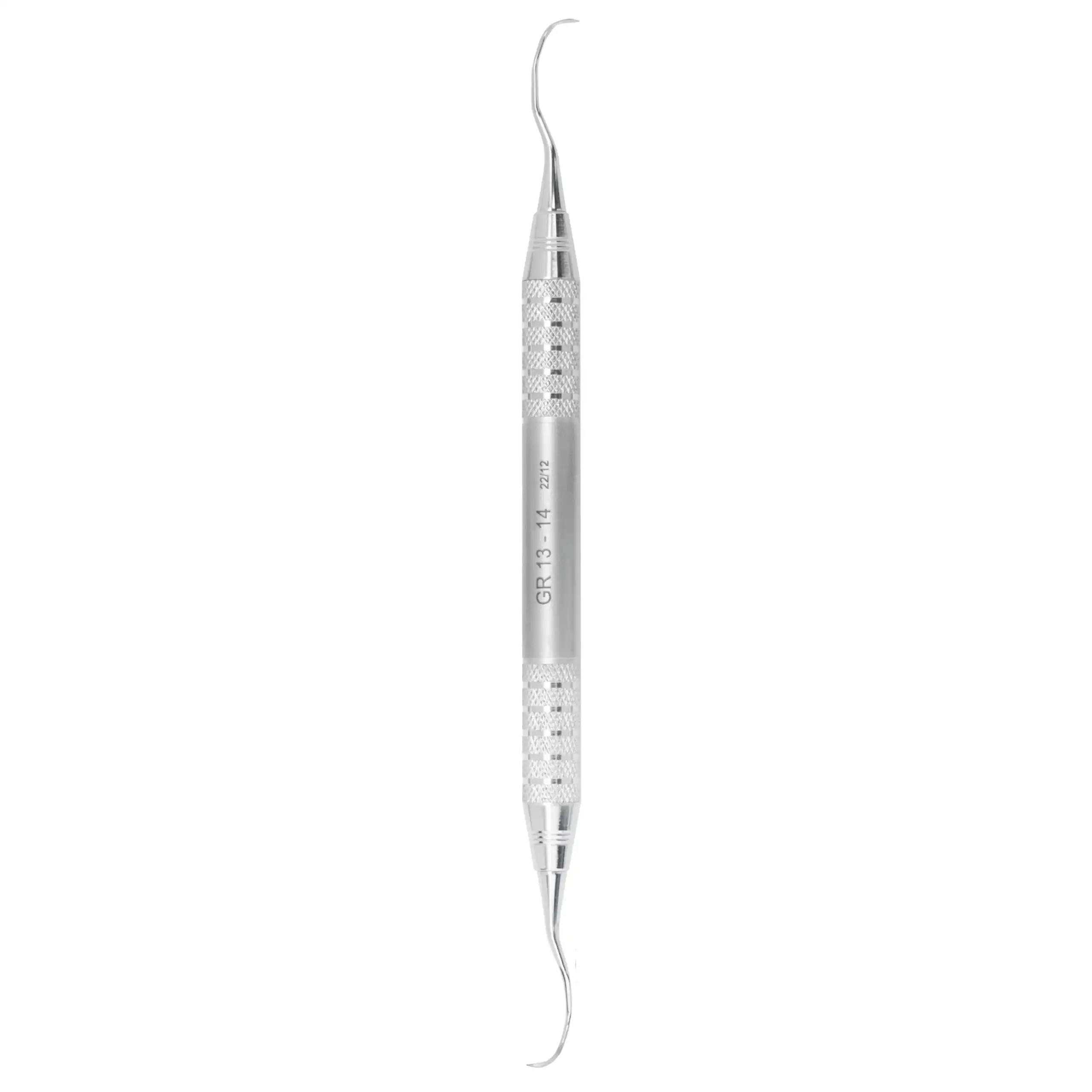 A. Titan Instruments HyLite Double-Ended Gracey Curette #13/14, 440A Stainless Steel, Re-Tippable, 1/Pk