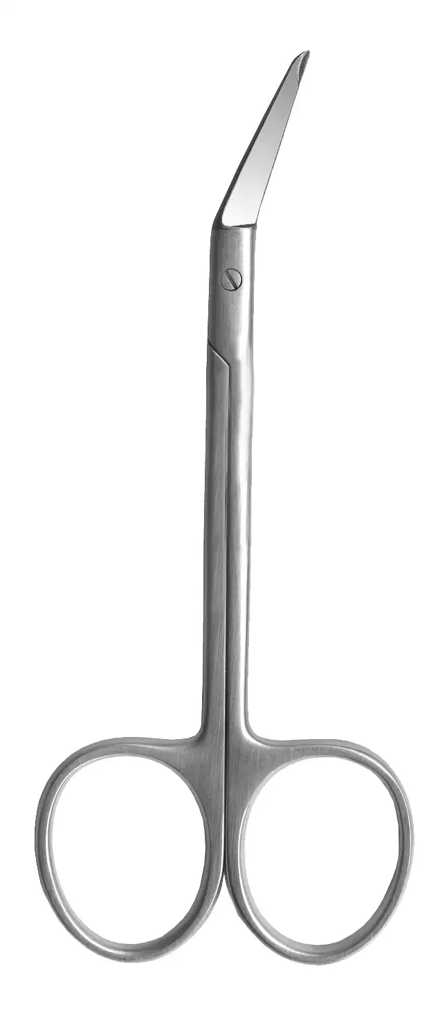 A. Titan Instruments Angled Suture Scissor, 4.5", Stainless Steel, 1/Pk, 809