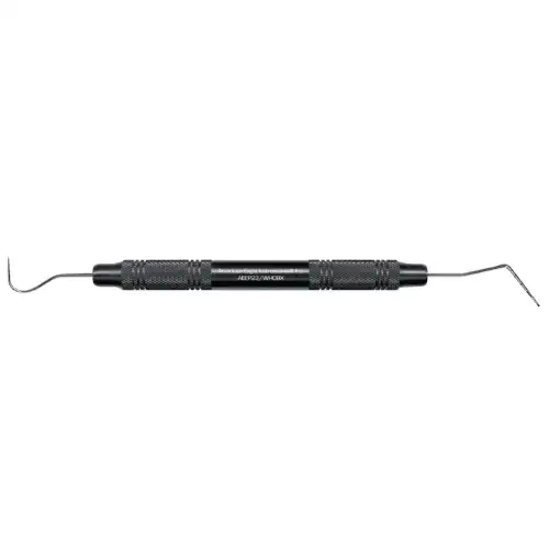 American Eagle Explorer/Probe #23/Screening, Black, Double End, Standard Handle, Stainless Steel, AEEP23/WHOB