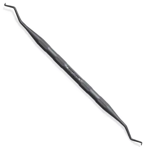 American Eagle Titanium Implant Curette Kit with Stainless Steel Cassette, 4 Instruments (Barnhart 5-6, Langer 3-4, Nebraska 128/Langer 5, 204S), AEIIKZ