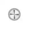 NTI Interflex Diamond Disc, HP, Double-Sided, #943, 8 mm, Medium Grit, Gray, 1/Pk, D943-080