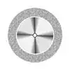 NTI Superflex Diamond Disc, HP, Double-Sided, #911H, 19 mm, Medium, Red, 1/Pk, D911H-190