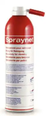 Bien Air Spraynet Cleaning Spray, 500 ml, Aerosol Can, 1/Pk, 1600036-006