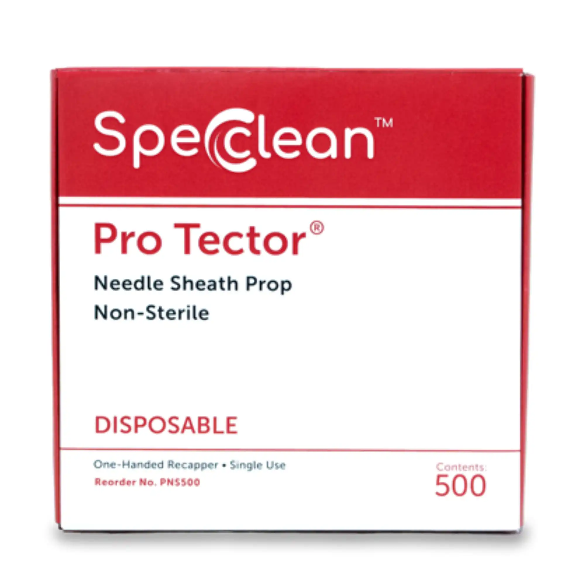 ProTector Needle Sheath Prop, Disposable, 2.5" x 3.25", 500/Box, PNS500