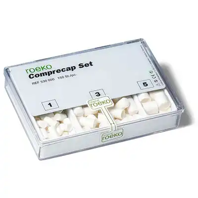 Roeko Comprecap Compression Caps, Assorted Intro Kit (#1, #3, #5), 150/Box, 530000