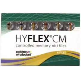 HyFlex CM Controlled Memory NiTi Rotary Files, .06 Taper, 31mm, Size #25, 6/Pk, H8310625