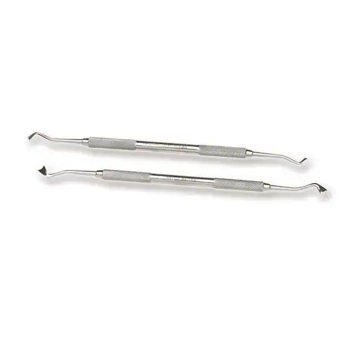 Danville Materials Gingival Retractor, Large, Double-Ended, Stainless Steel, 1/Pk, 89448