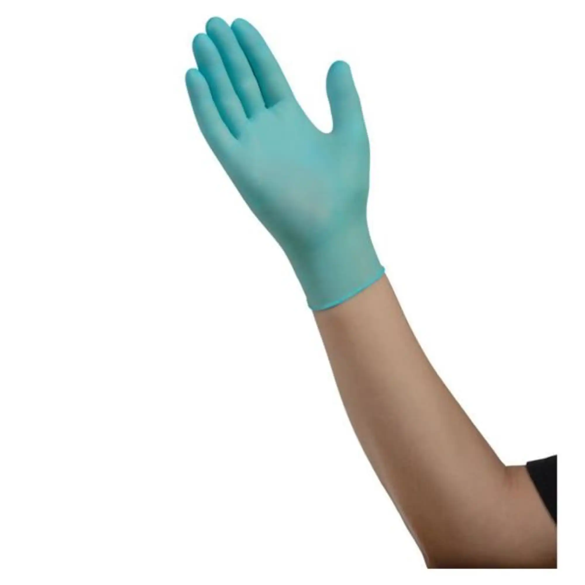 Futura pH-Balanced Latex Exam Gloves, Powder-Free, Extra Large, Teal Blue, 100/Box, FPH100XL