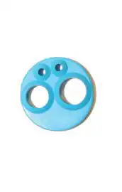 DCI International Rubber Gasket 4-Hole Terminal for Midwest Handpieces, Autoclavable, 1/Pk, 0123