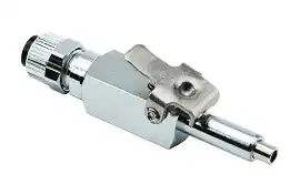 DCI International Quick Disconnect 1/4" with Shutoff-Male, Air and Water, 0014