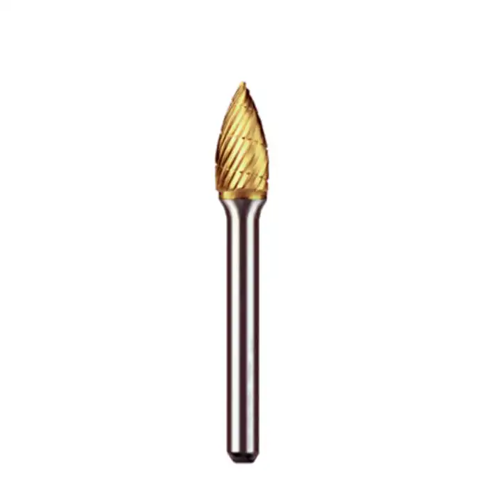 Dedeco Goldies Carbide Bur, HP, Regular Cross Cut, # C-3/8, 3/32" Shank, 1/Pk