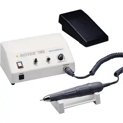 Dentamerica Rotex 782 Compact Electric Handpiece Unit with Variable Speed Foot Control, 782