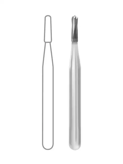 Midwest Operative Carbide Burs, FG, All Purpose, 0.9 mm, #256, 100/Pk