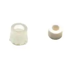 Flexi-Overdenture Attachment Caps, Nylon Female Caps with Rubber Bands, 6/Pkg, 290-01