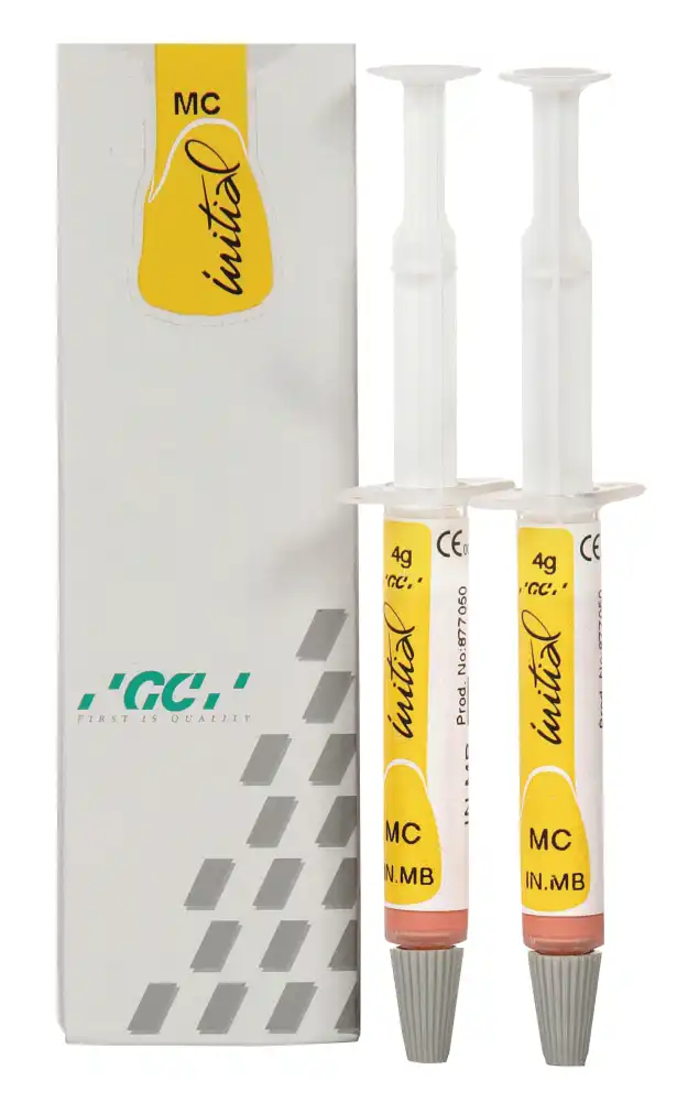 GC Initial INmetalbond Alloy and Ceramic Buffer Paste, 4 g Syringes, 2/Pk