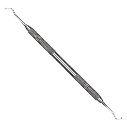 Hu-Friedy Double-Ended Spoon Excavator, #19W, #41 Round Handle, 1/Pk, EXC19W