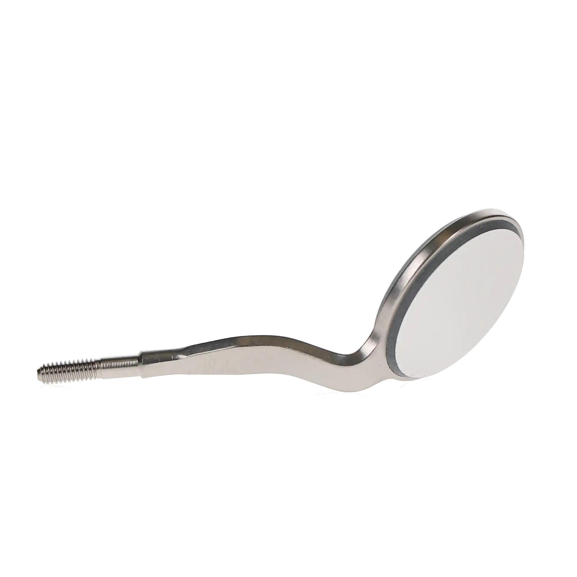 Hu-Friedy Cone Socket Front Surface Mouth Mirror, Double-Sided, #5 Rhodium-Coated, 24 mm, 3/Pk, MIR5DS/3