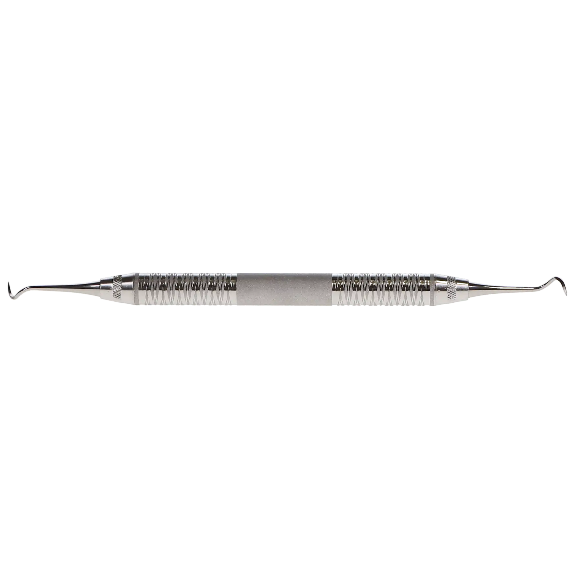 Hu-Friedy Nevi 2 Posterior Double-End Sickle Scaler, #6 Satin Steel Handle, SCNEVI2