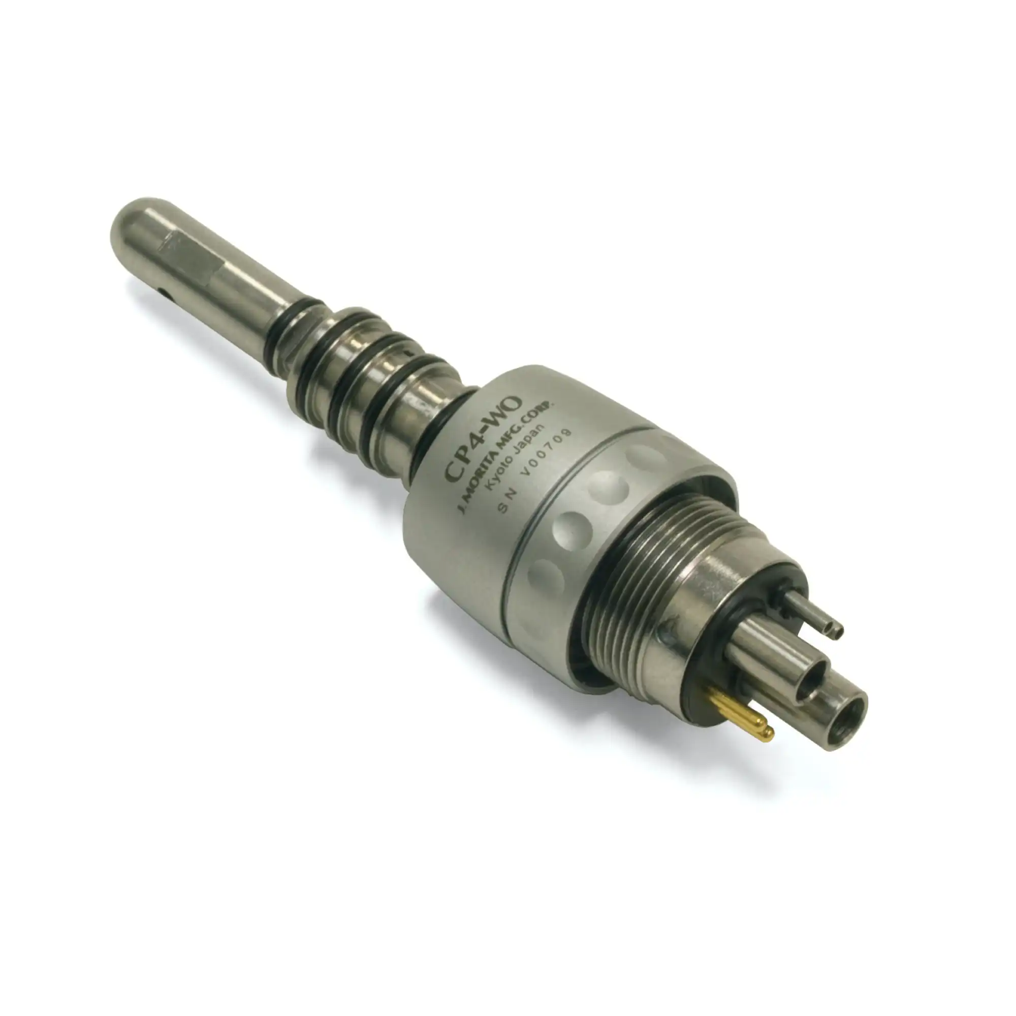 Morita Twin Power Turbine Coupler, 6-Pin Fiber Optic, ISO 9168 Type 2