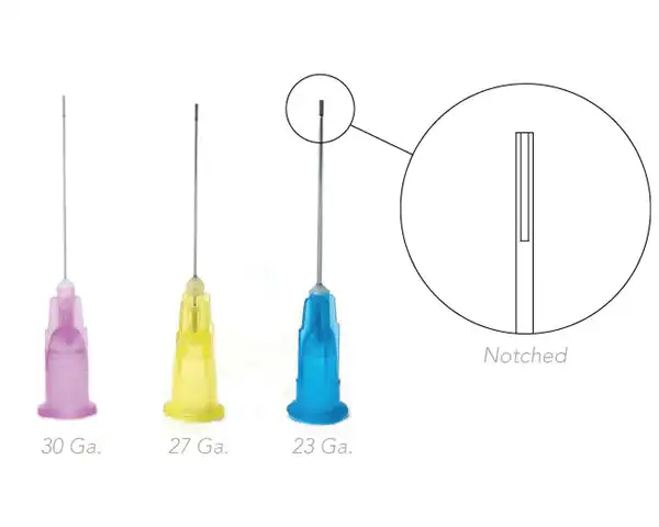 Monoject Blunt Cannula, 17 Gauge x 1.5", Aluminum Luer-Lock Hub, Sterile, 25/Box, 8881202330