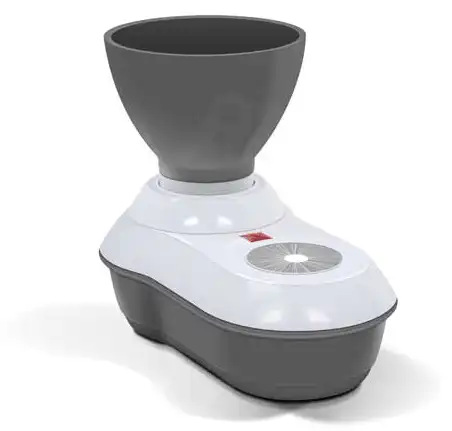 Dux Dental Alginator II Mixing Bowl, Medium, Gray