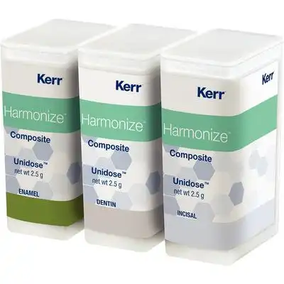 Harmonize Nanohybrid Universal Composite, Unidose Refill, 0.25 g, B1 Enamel, 20/Pk, 36584