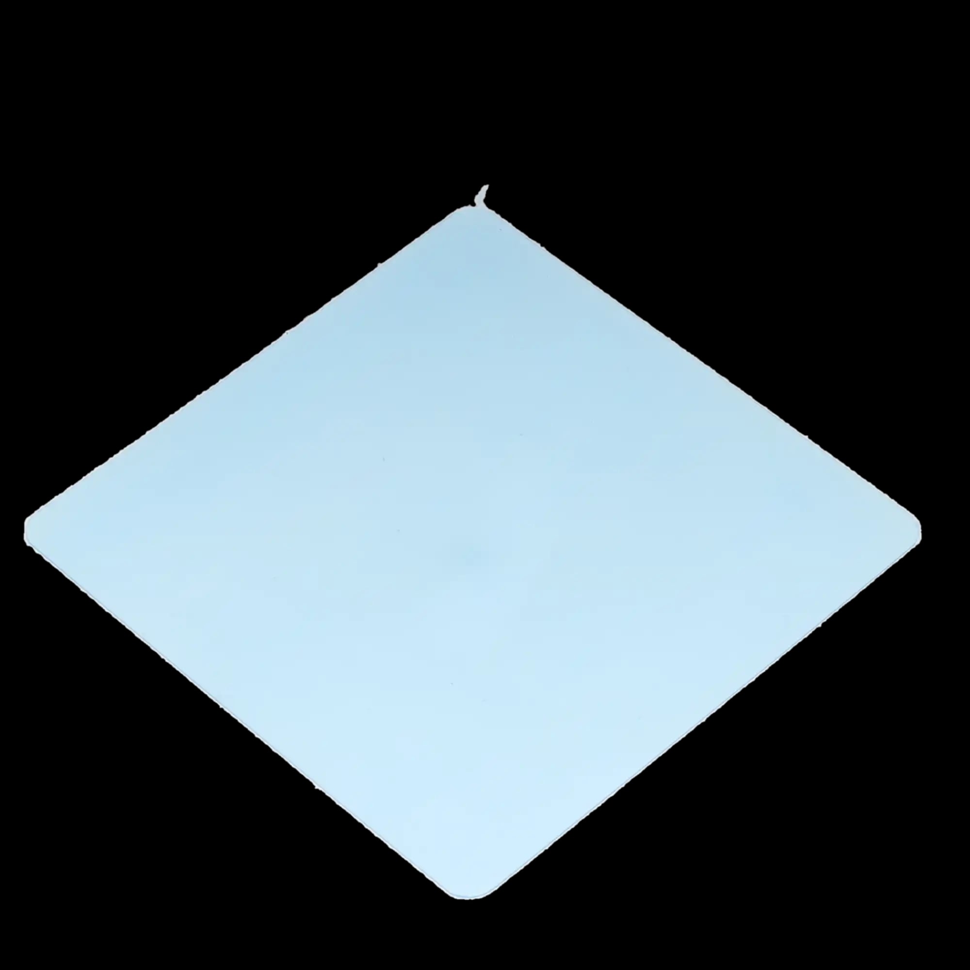 Keystone Pro-Form Splint Material, Clear, 0.020" (0.50 mm), 5" x 5" Sheets, 50/Pk, 9614800