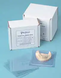 Keystone ProForm Splint Material, 0.030" (0.75 mm), Clear, 5" x 5" Square Sheets, 50/Pkg, 9614810